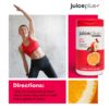 Fruta y etiqueta de JuicePlus+ Fruit Blend