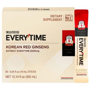 Version 1.0.0 JUNG KWAN JANG extracto ginseng rojo coreano 30 sticks