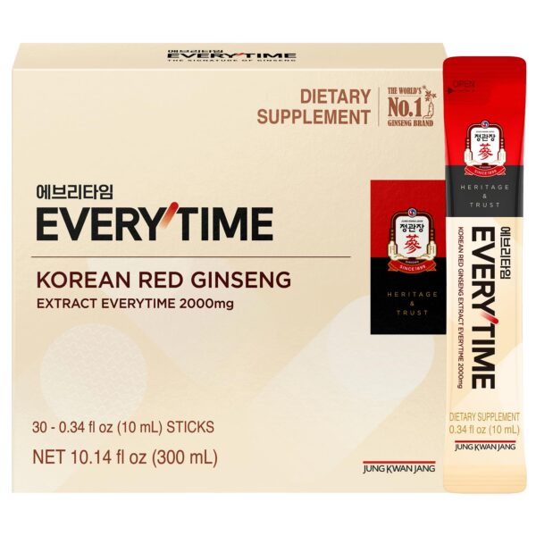 JUNG KWAN JANG extracto ginseng rojo coreano 30 sticks