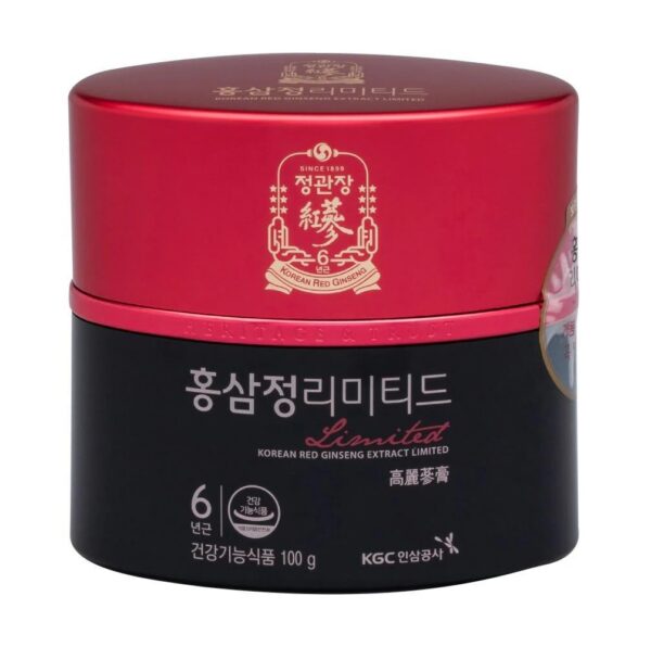 Frasco de extracto de ginseng rojo coreano