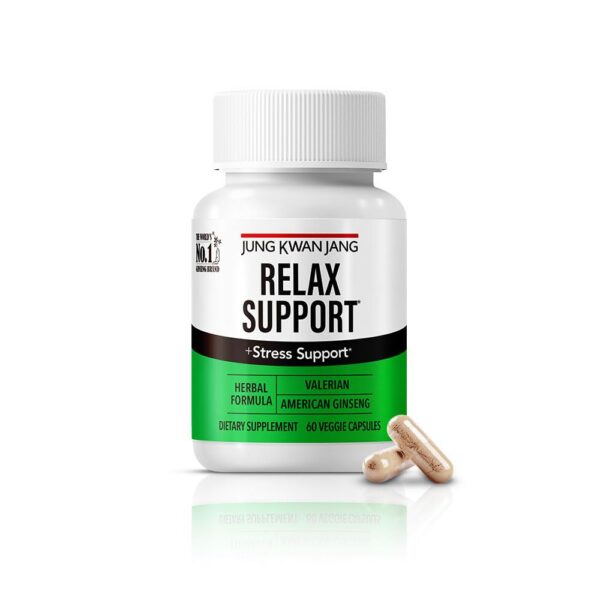 JungKwanJang paquete cápsulas relax raíz valeriana ginseng