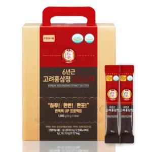 Version 1.0.0 JUNGWONSAM Ginseng Rojo Coreano 6 Años 100 Sticks