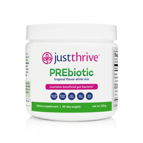 Frontal del Just Thrive PREbiotic Powder