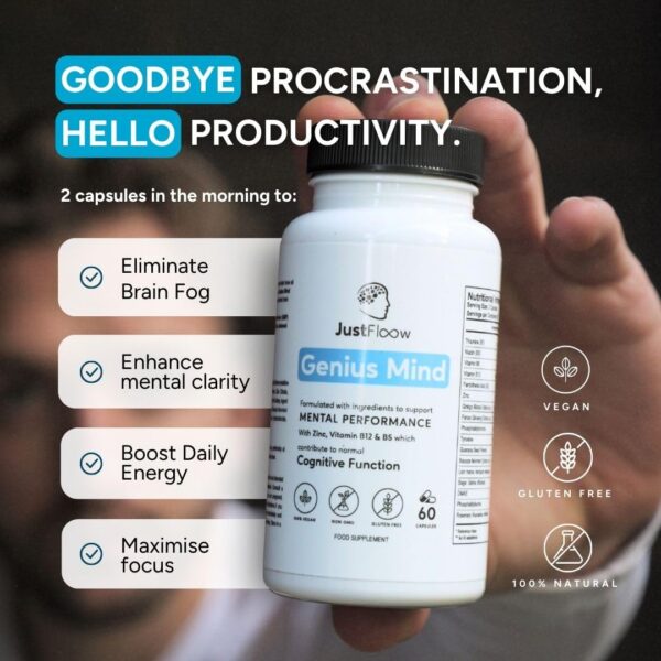 Lista de ingredientes Genius Mind