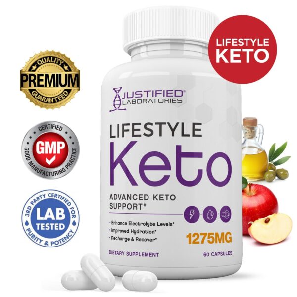 Paquete de Justified Laboratories Lifestyle Keto Pills