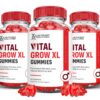 Gomitas Vital Grow XL frente del empaque