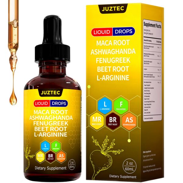 Version 1.0.0 Gotas Juztec de maca - frasco