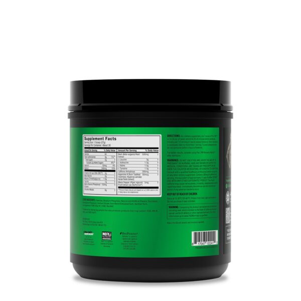 Version 1.0.0 Frente del frasco Pre JYM Rainbow Sherbet