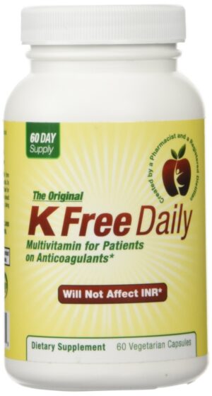 Frasco K Free Daily Multivitamin sin Vitamina K