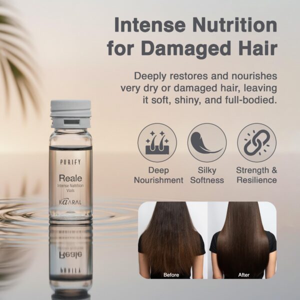 Version 1.0.0 Etiqueta de producto Kaaral ampollas capilares