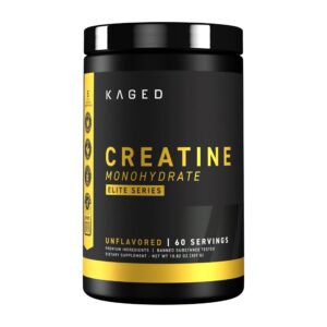 Version 1.0.0 Polvo de Kaged Creatine Elite frente