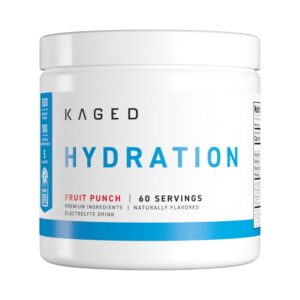 Frasco de Hydra-Charge Hydration Electrolytes en polvo