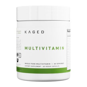 Kaged multivitamínico orgánico vegano 60 dosis caja frontal