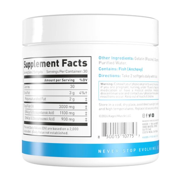 Version 1.0.0 Cápsulas suaves Kaged Omega-3