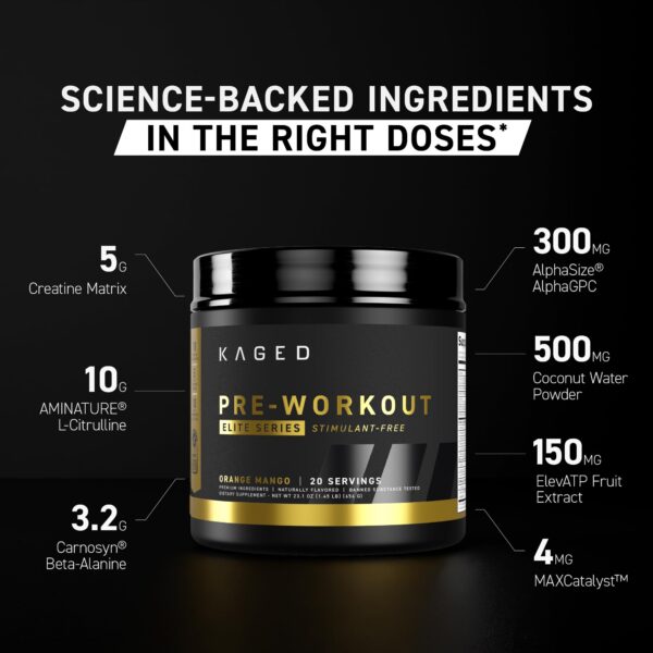 Cuchara medidora de 32 g junto al frasco