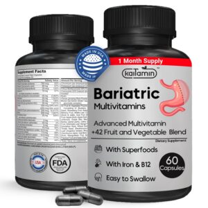 Version 1.0.0 Frasco frontal Kaitamin Bariátrica Multivitamínica