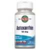 Suplemento KAL Astaxantina 10mg en frasco de cápsulas vegetales