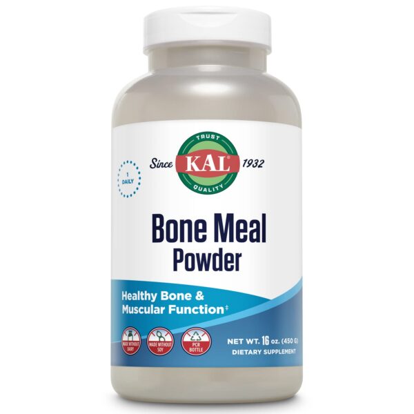 Frasco de KAL Bone Meal Powder