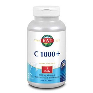 Version 1.0.0 KAL C-1000 Plus vitamina C 250 tabletas protección antioxidante