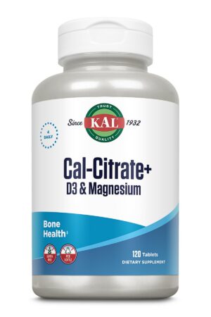 KAL Cal-Citrate+ etiqueta frontal