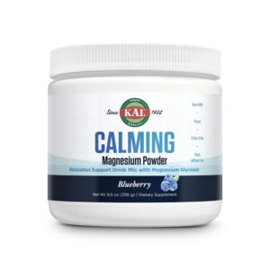 Frasco de KAL Calming Magnesium Powder 9 oz
