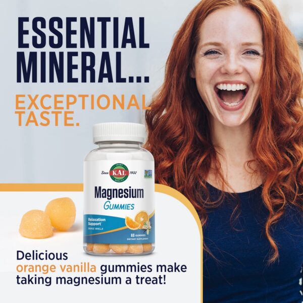 Gomitas KAL en primer plano