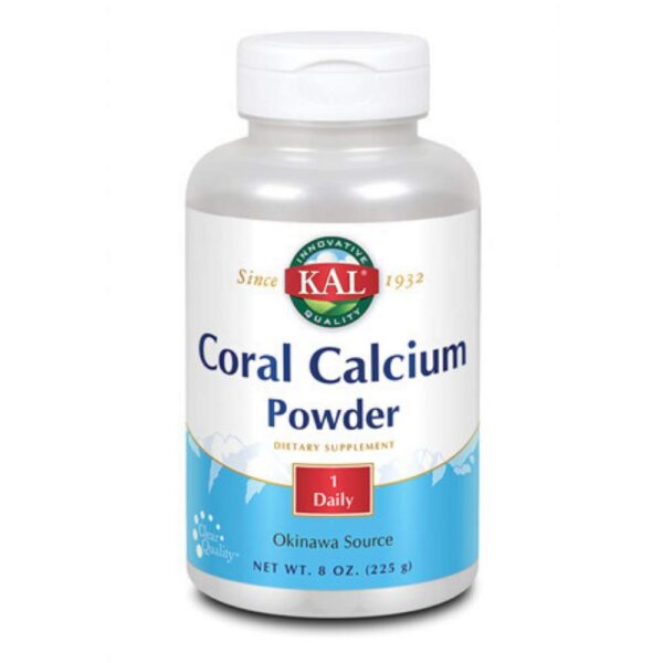 Tabletas de KAL Coral Calcium 1000 mg sin sabor