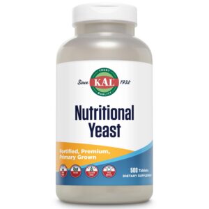 Version 1.0.0 KAL levadura nutricional suplemento vitamina B12 500 tabletas