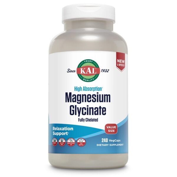 KAL Magnesium Glycinate caja frontal