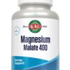 KAL magnesio malato 400mg suplemento vegano 90 tabletas vegetales