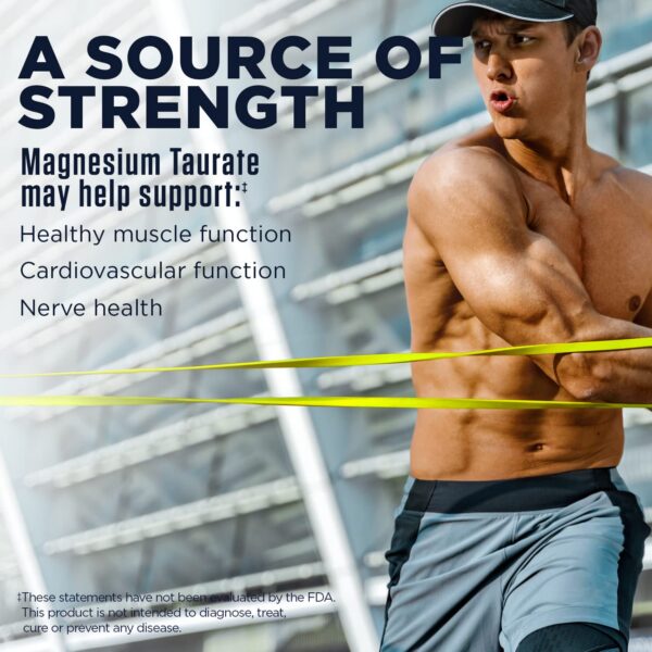 Etiqueta de ingredientes KAL Magnesio Taurato