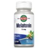 KAL melatonina 5mg tabletas sabor vainilla menta envase