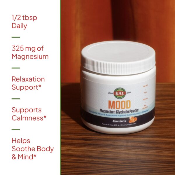 Ingredientes del magnesio glicinato de KAL