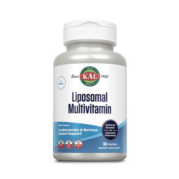 KAL multivitamínico liposomal botella 60 cápsulas vegetales