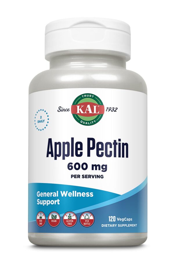 Version 1.0.0 Kal pectina de manzana 600 mg bote cápsulas 120