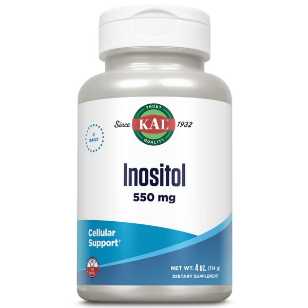 KAL polvo inositol 550mg para salud cerebral y ánimo