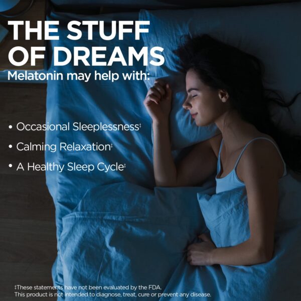 KAL suplemento melatonina libre gluten 120 tabletas vista lateral