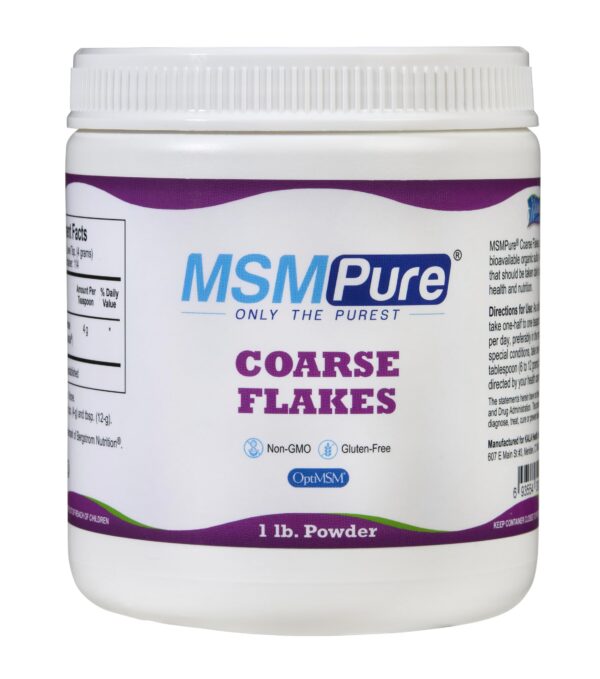 Version 1.0.0 MSMPure Coarse Powder Flakes 1 lb container