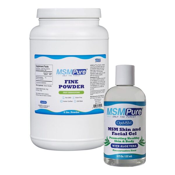 Frasco de polvo MSM de Kala Health