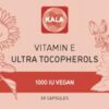 Frasco de vitamina E tocopherol Kala 450mg alta dosis