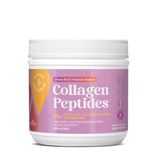 Version 1.0.0 Kalos & Splendor colageno hidrolizado polvo frente etiqueta