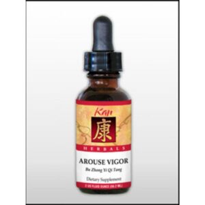 Kan Herbs Arouse Vigor suplemento herbal 2 oz botella