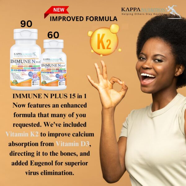 Version 1.0.0 Frasco de 90 cápsulas KAPPA NUTRITION