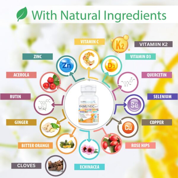 Immune C Plus cápsulas en frasco