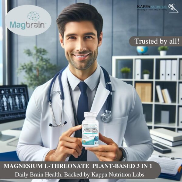 Cápsulas veganas Magbrain Magnesium