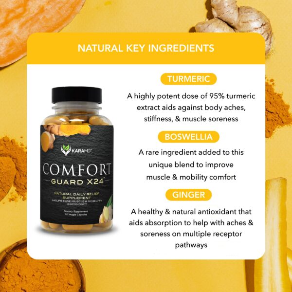 KaraMD suplemento con cúrcuma y boswellia para rigidez articular