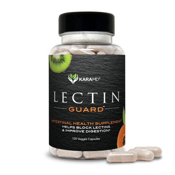 Version 1.0.0 KaraMD Lectin Guard suplemento bloqueador de lectinas salud intestinal