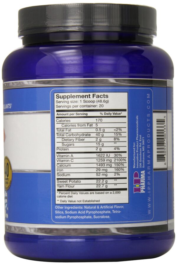 Version 1.0.0 Caja de IP Pharma Karb Rageous 972 g