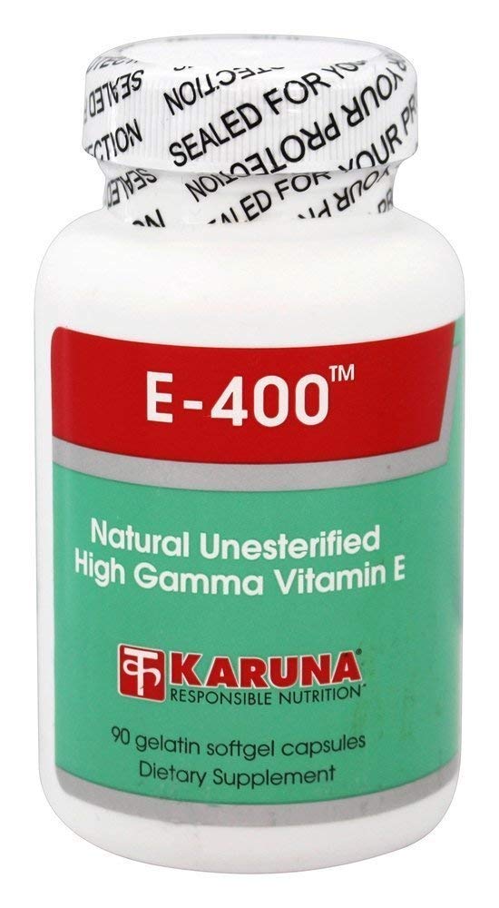 Karuna E-400 gel cápsulas frente etiqueta