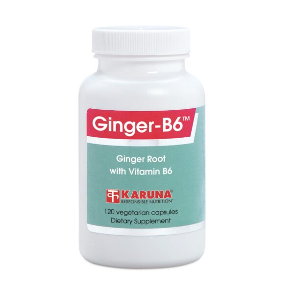 Karuna Ginger-B6 120 cápsulas caja frontal